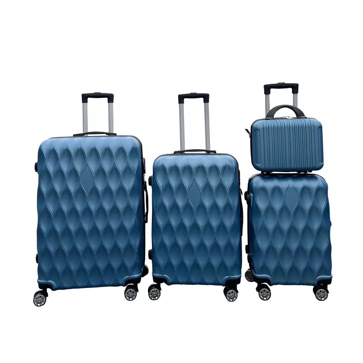 4 Pcs ABS Travel Bag - Sylaron Import